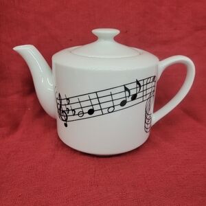 Vintage Entertaining By Shafford Musical Note Teapot